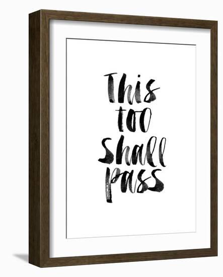 This Too Shall Pass-Brett Wilson-Framed Art Print