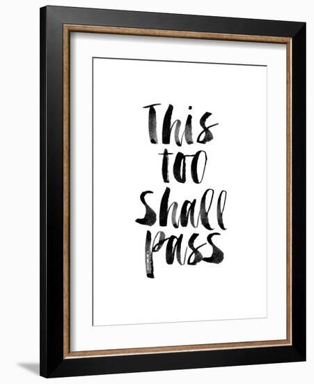 This Too Shall Pass-Brett Wilson-Framed Art Print