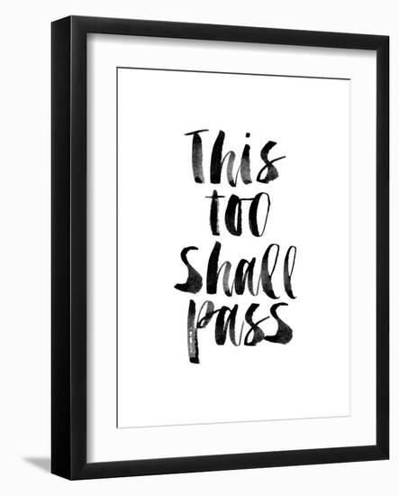 This Too Shall Pass-Brett Wilson-Framed Art Print