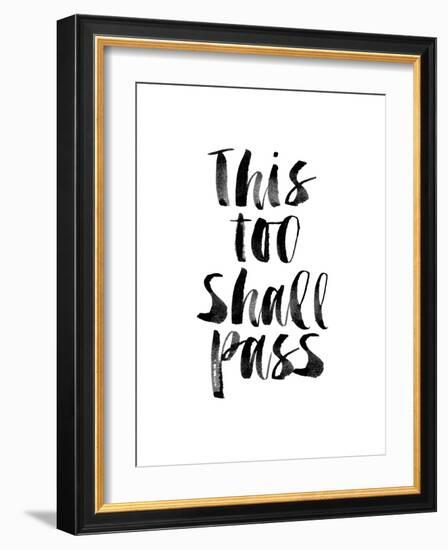 This Too Shall Pass-Brett Wilson-Framed Art Print