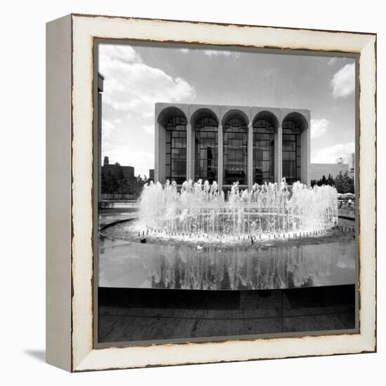 This Undated Photo Shows the Metropolitan Opera House-null-Framed Premier Image Canvas