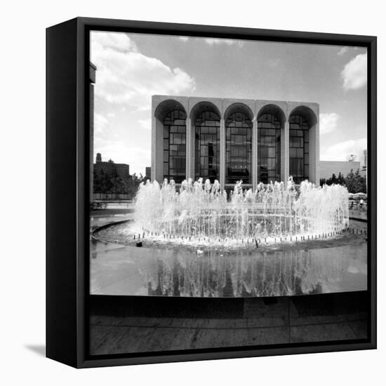 This Undated Photo Shows the Metropolitan Opera House-null-Framed Premier Image Canvas