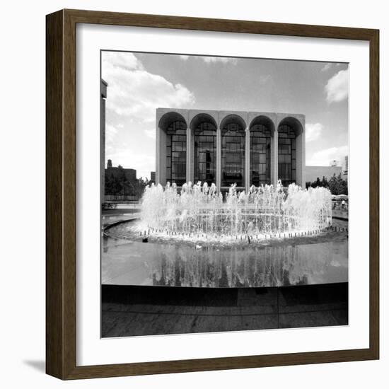 This Undated Photo Shows the Metropolitan Opera House-null-Framed Photographic Print