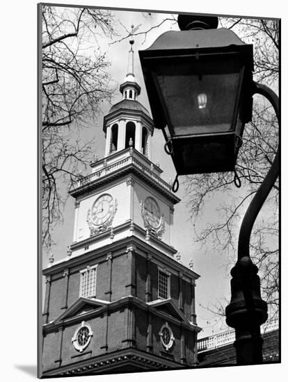 This View Shows Independence Hall-null-Mounted Photographic Print