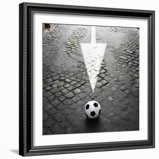 This Way to Soccer-Max Power-Framed Photographic Print