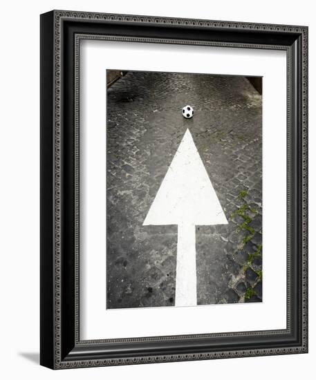 This Way to Soccer-Max Power-Framed Photographic Print