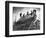 This Wooden Fishing Boat was Built by 60 People in 100 Days, WW2 Topsham Shipyard 1944-null-Framed Photographic Print