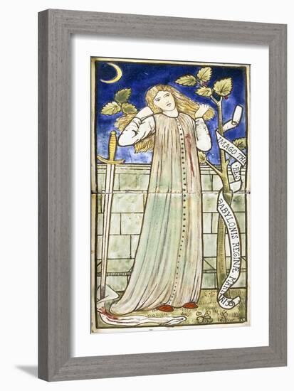 Thisbe, 1861-62-Edward Burne-Jones-Framed Giclee Print