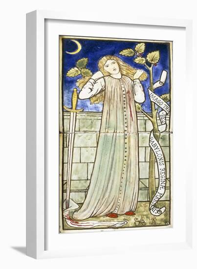 Thisbe, 1861-62-Edward Burne-Jones-Framed Giclee Print