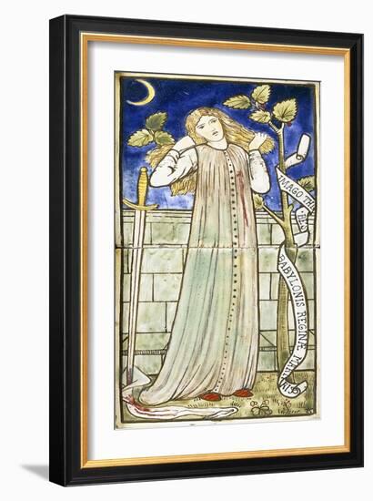 Thisbe, 1861-62-Edward Burne-Jones-Framed Giclee Print