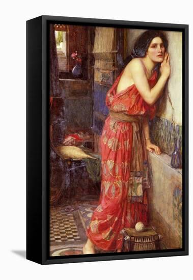 Thisbe, 1909-John William Waterhouse-Framed Stretched Canvas