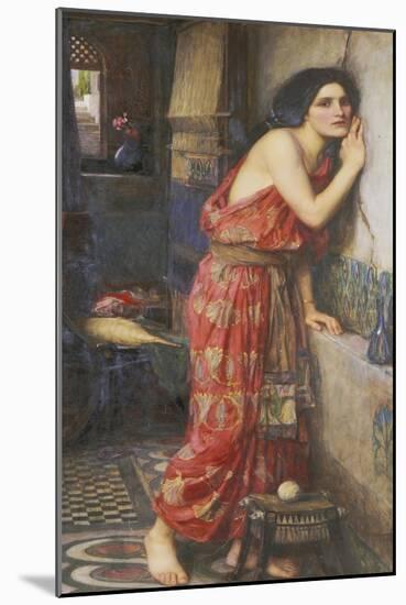 Thisbe or The Listener, c.1909-John William Waterhouse-Mounted Giclee Print