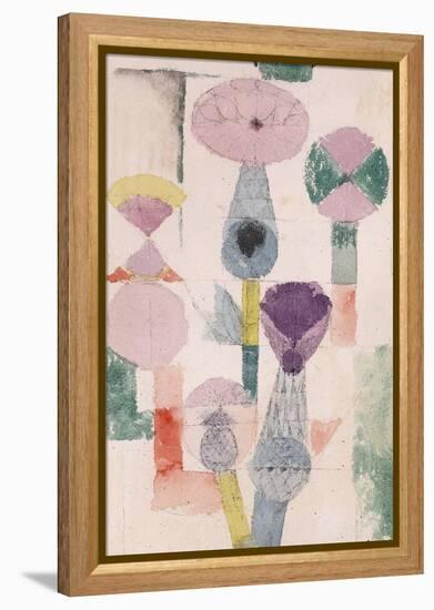Thistle Bloom-Paul Klee-Framed Premier Image Canvas