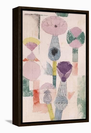 Thistle Bloom-Paul Klee-Framed Premier Image Canvas