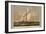 Thistle: Cutter Yacht-null-Framed Art Print