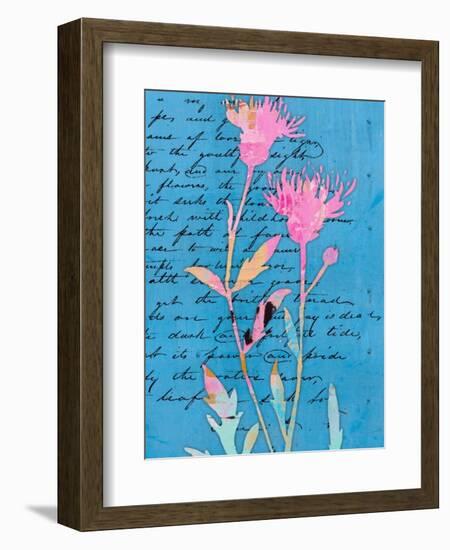 Thistle Notes I-Karen Smith-Framed Premium Giclee Print