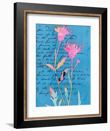 Thistle Notes I-Karen Smith-Framed Premium Giclee Print