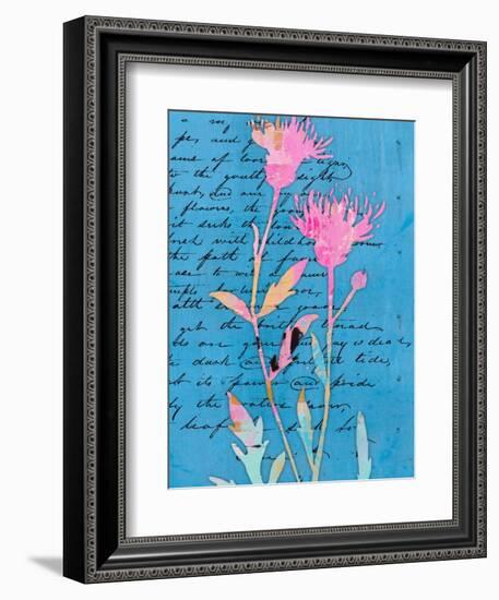 Thistle Notes I-Karen Smith-Framed Premium Giclee Print