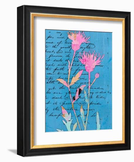 Thistle Notes I-Karen Smith-Framed Premium Giclee Print