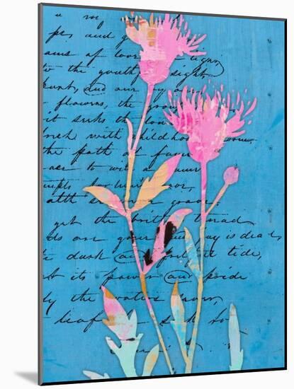 Thistle Notes I-Karen Smith-Mounted Art Print