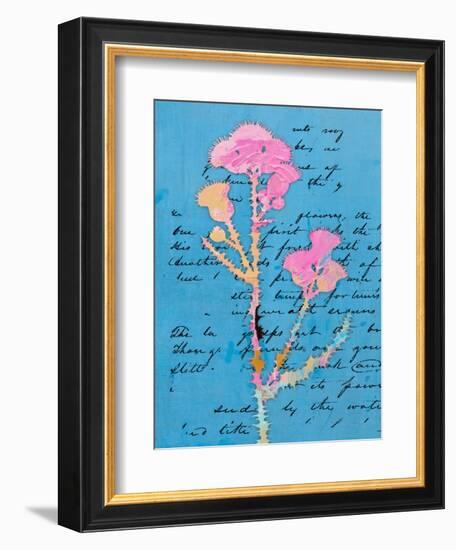 Thistle Notes II-Karen Smith-Framed Premium Giclee Print