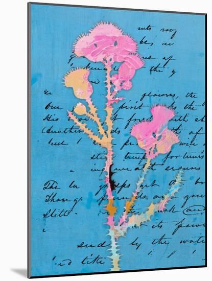 Thistle Notes II-Karen Smith-Mounted Art Print