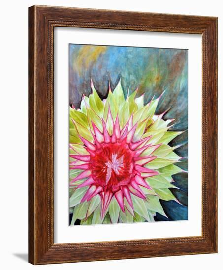 Thistle-Jennifer Redstreake Geary-Framed Art Print