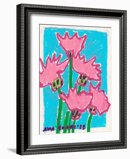 Thistle-Ania Zwara-Framed Photographic Print