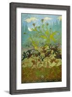 Thistles and Foxglove; Chardons Et Digitales, 1899-Paul Ranson-Framed Giclee Print
