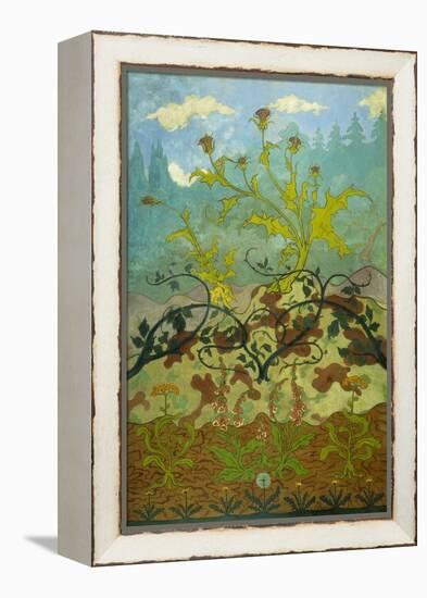 Thistles and Foxglove; Chardons Et Digitales, 1899-Paul Ranson-Framed Premier Image Canvas