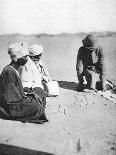 Mapping in the Sand, Halfa to Shellal, Egypt, 1926-Thomas A Glover-Framed Giclee Print