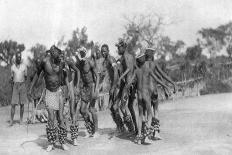 Ugandan Dancers, Dodoma to Mongalla, Uganda, 1925-Thomas A Glover-Giclee Print