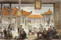 'Pavilion and Gardens of a Mandarin near Peking', China, 1843-Thomas Allom-Giclee Print