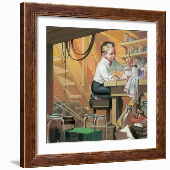 Thomas Alma Edison-Mcbride-Framed Giclee Print