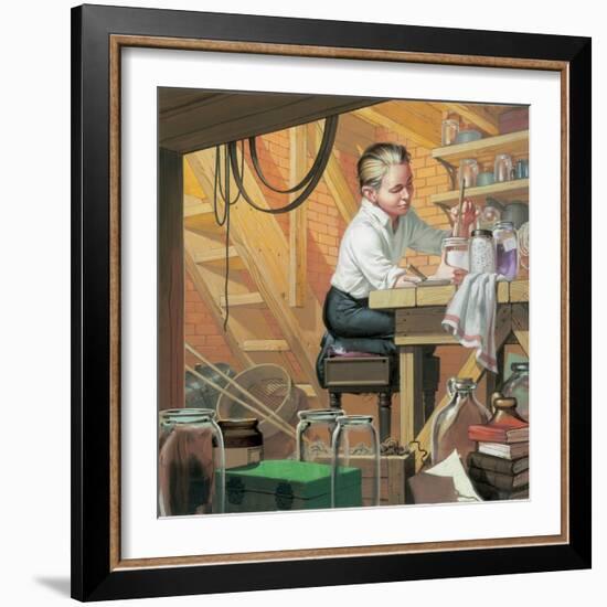 Thomas Alma Edison-Mcbride-Framed Giclee Print