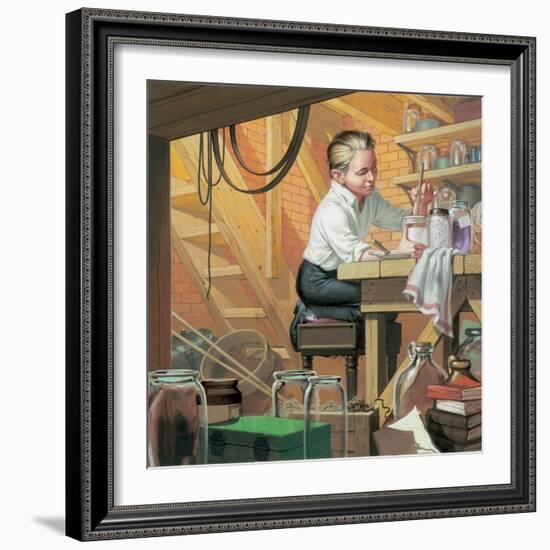 Thomas Alma Edison-Mcbride-Framed Giclee Print