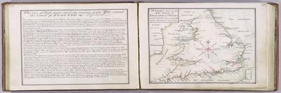 Chart Showing the Sea Coast of England and Wales-Thomas Badeslade-Mounted Giclee Print