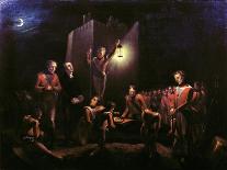 The Burial of Sir John Moore at La Coruna, 1809-Thomas Ballard-Framed Giclee Print