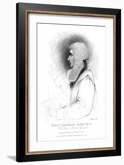 Thomas Baron Denman-T Wright-Framed Art Print