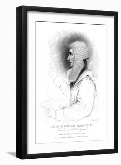 Thomas Baron Denman-T Wright-Framed Art Print