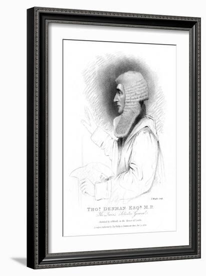 Thomas Baron Denman-T Wright-Framed Art Print