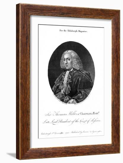 Thomas Baronet Glenlee-Sir Joshua Reynolds-Framed Art Print