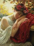 Mother and Daughter-Thomas Benjamin Kennington-Giclee Print