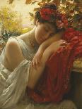 Widowed and Fatherless, Exhibited in the Royal Academy-Thomas Benjamin Kennington-Framed Giclee Print