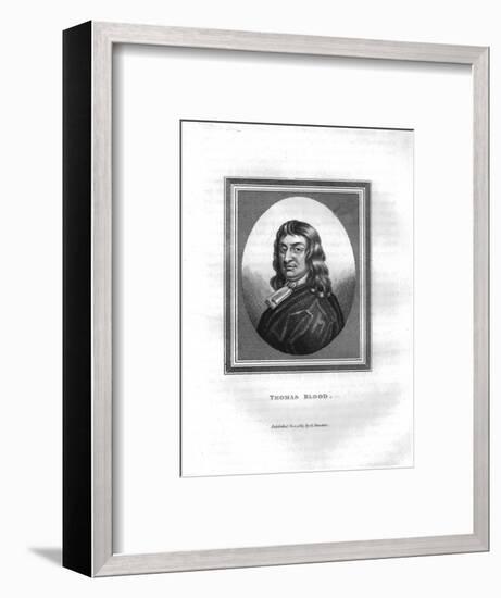 'Thomas Blood', (1817)-Unknown-Framed Giclee Print