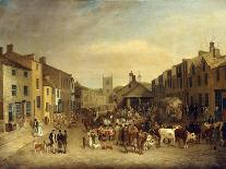 The Skipton Fair of 1830-Thomas Burras of Leeds-Premier Image Canvas