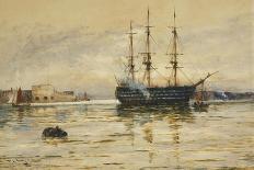 Off The Dutch Coast, 1896-Thomas Bush Hardy-Framed Giclee Print