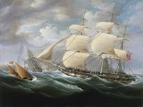 The Morning after the Action with the American United States Frigate, President-Thomas Buttersworth-Framed Giclee Print