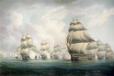 The Battle of Trafalgar, 1805-Thomas Buttersworth-Giclee Print