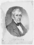 US president William Henry Harrison, 1841-Thomas Campbell-Framed Giclee Print